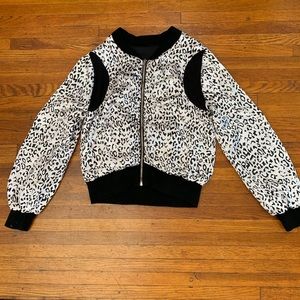 White leopard LMFAO “Party Rock” jacket